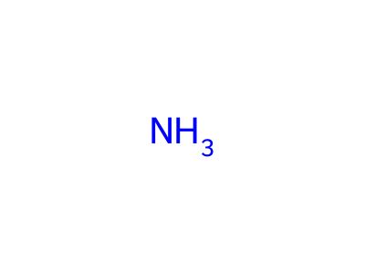 Ammonia molecular structure