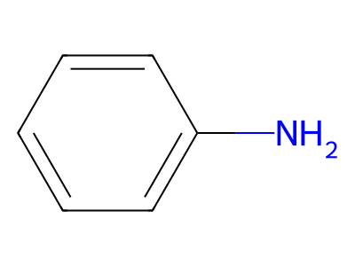 Aniline molecular structure
