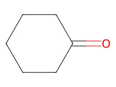 Cyclohexanone molecular structure