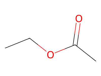 Ethyl Acetate molecular structure