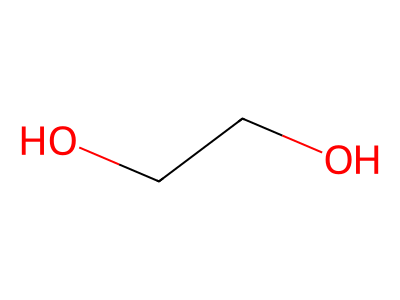Ethylene Glycol molecular structure