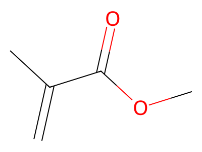 Methyl Methacrylate molecular structure