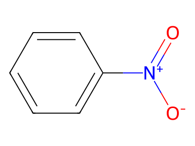 Nitrobenzene molecular structure