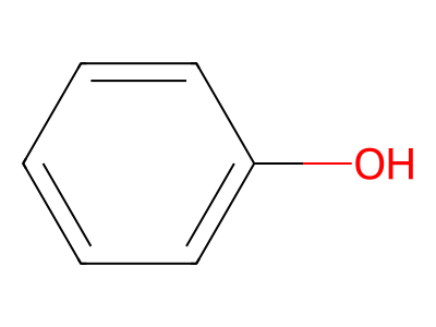 Phenol molecular structure