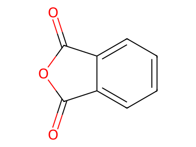 Phthalic Anhydride molecular structure