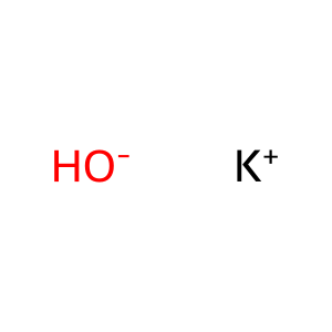 Potassium Hydroxide molecular structure