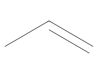 Propylene molecular structure
