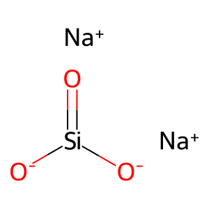 Sodium Silicate molecular structure