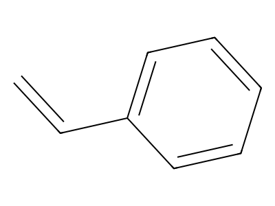 Styrene molecular structure