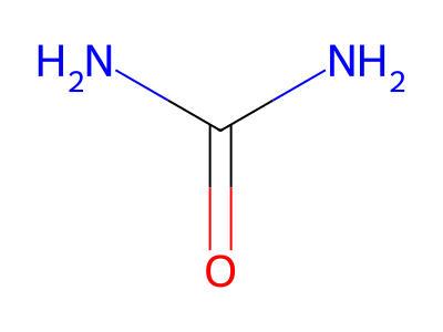 Urea molecular structure