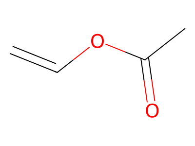 Vinyl Acetate molecular structure
